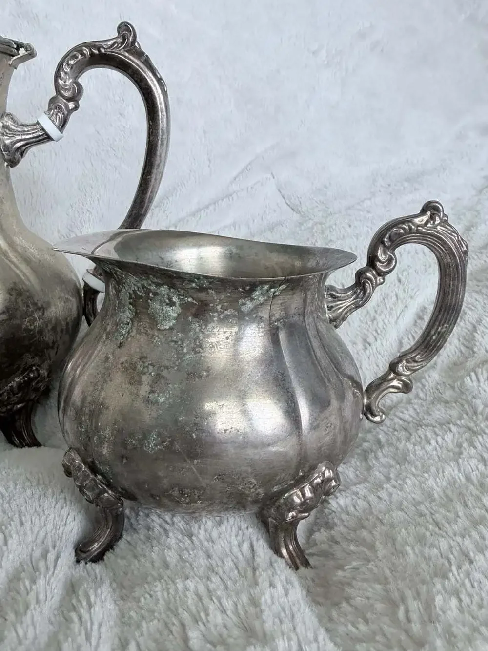 International Silver Company Vintage Silver Plated 3-Piece Tea and Coffee Servic